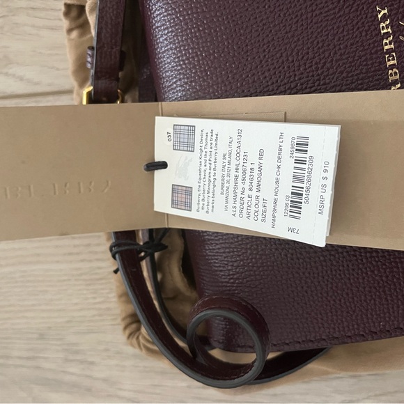 Burberry, new with tags, house check Hampshire Crossbody bag, including dust bag - Picture 6 of 6